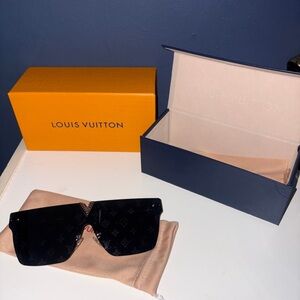 Louis Vuitton Black Monogram Sunglasses
